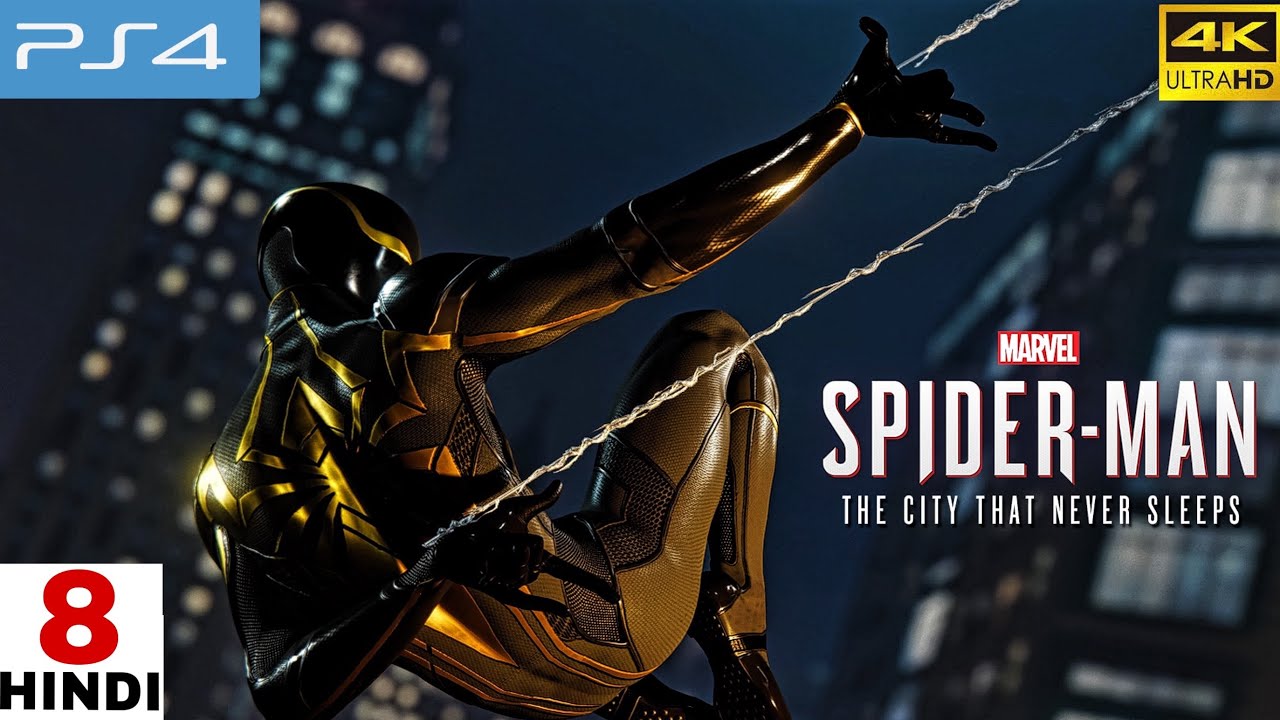 SPIDER-MAN PS4 4k Walkthrough Gameplay | HINDI PART-8 | BBUILDER PLAYS