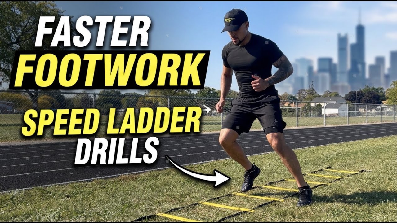 Speed & Agility Ladder Drills for Explosive Footwork - YouTube