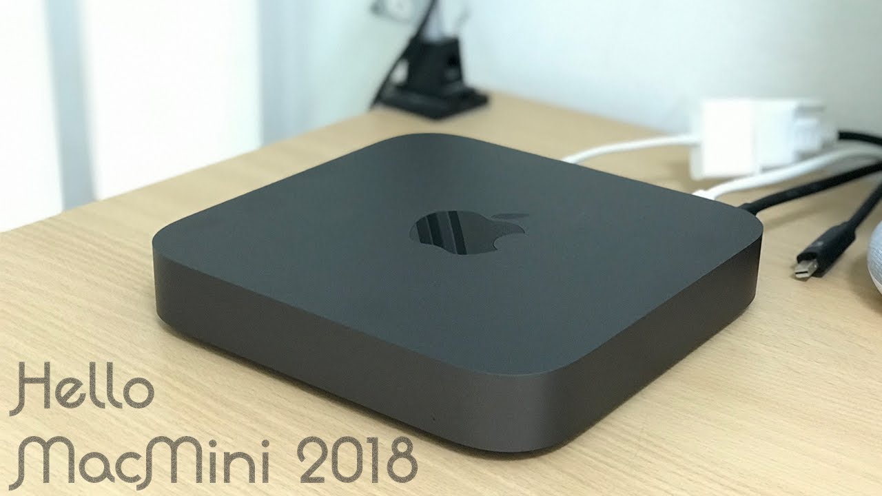 【開封】Mac mini 2018を衝動買いしてしまいました。。。 - YouTube