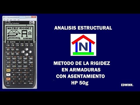 Rigidez en Armaduras con Asentamiento HP 50g