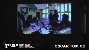 IAAC Lecture Series 2015 - Oscar Tomico
