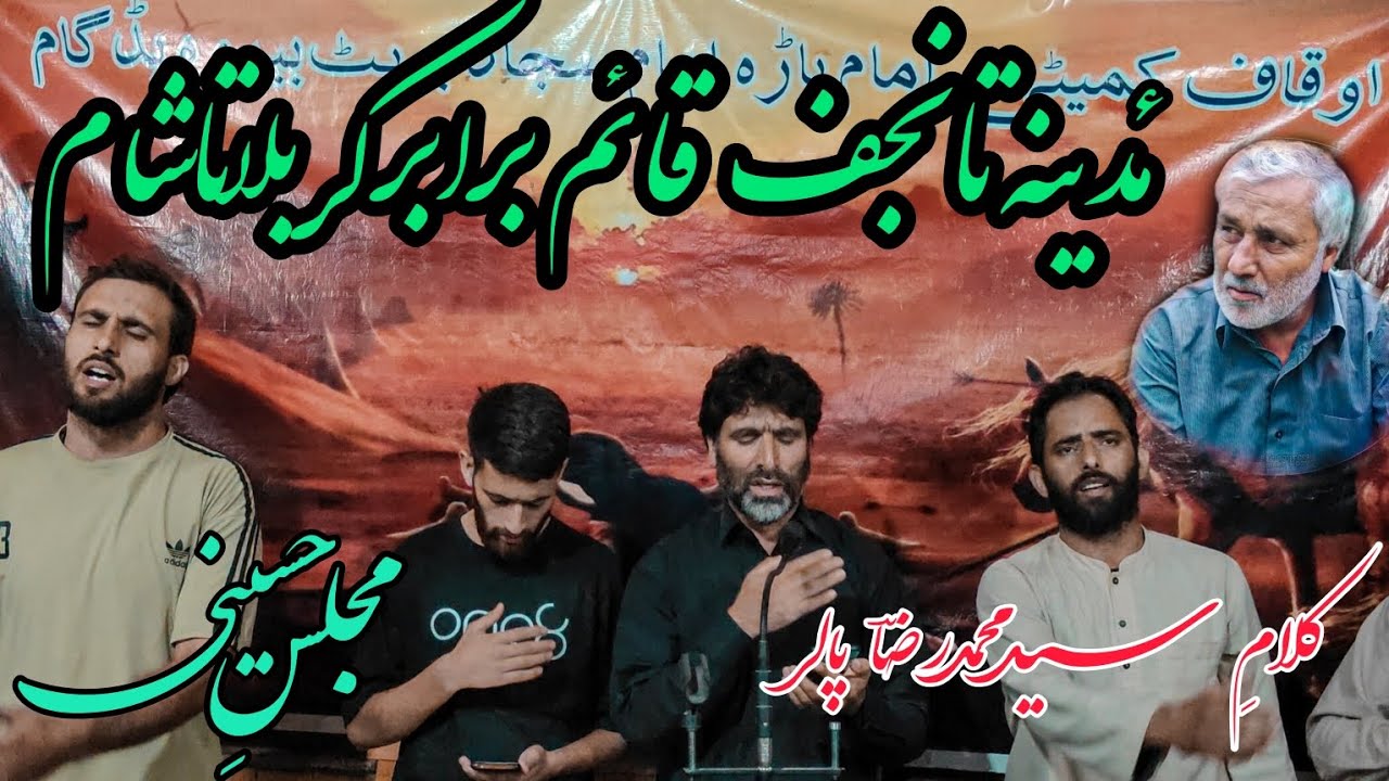Madina ta Najaf kayim barabar Karbala ta shaam | pallar noha | kashmiri noha | Syed Mohammad  Raza