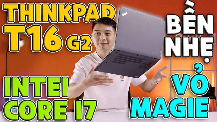 [超越期待] 聯想T16 Gen 2 - 高級設計和強大性能！| LaptopWorld