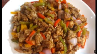 Easy way to make tastiest pepper steak | Easy way to cook pepper steak for your family | stir fry