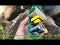 Inverter from 12V to 50V for Amplifier with Under Voltage Protect
