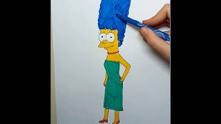 MARGE SIMPSON DRAWING