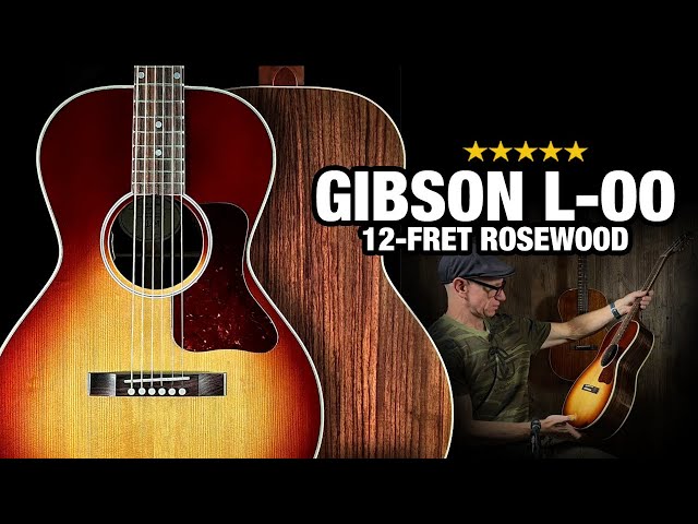 Gibson L-00 Rosewood 12-fret – Acoustic Guitar Review - YouTube