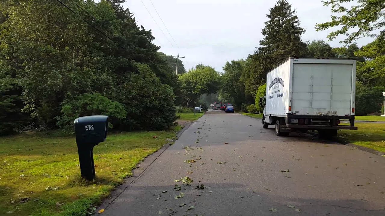 The Aftermath of the Severe Thunderstorm in Shelter Harbor, Rhode