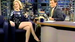Sharon Stone on Late Night (1992)