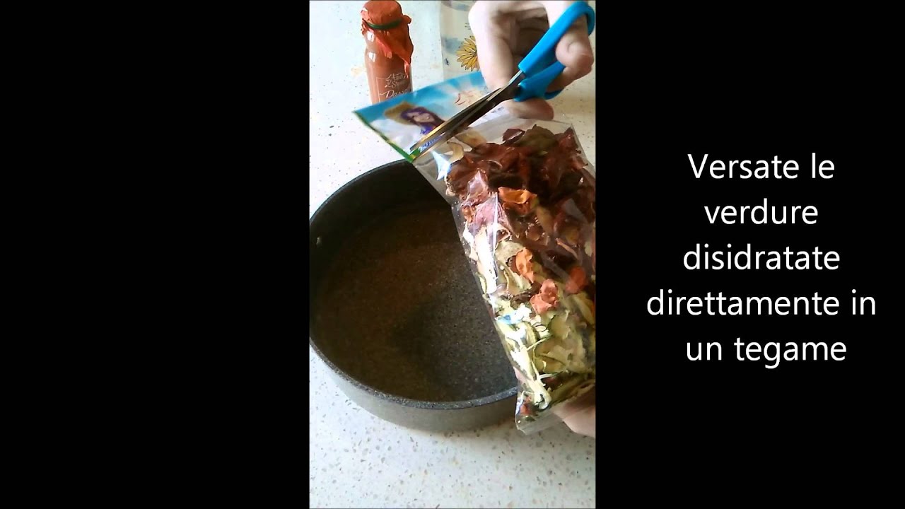 Ratatouille con verdure disidratate - Da Mimmi