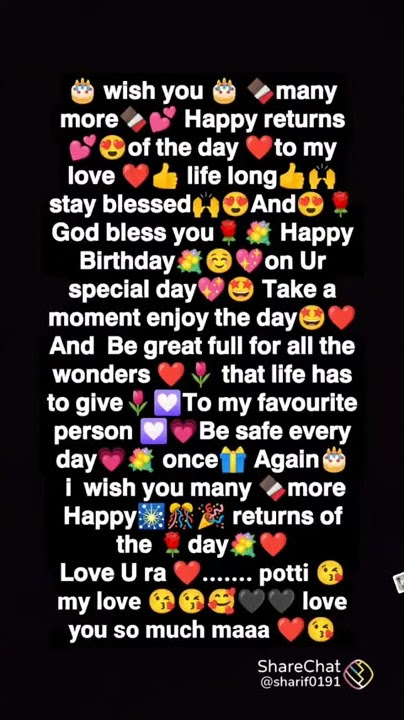 happy birthday bangaram ♥️♥️♥️