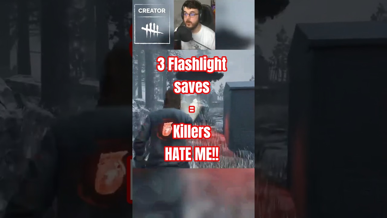 3 FLASHLIGHT SAVES AND THESE TWO KILLERS HATE ME! #dbd #deadbydaylight #dbdcreator