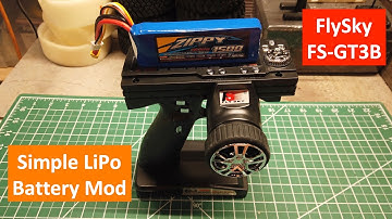 How To Mod FlySky FS-GT3B to Use LiPo Battery In Few Simple Steps!