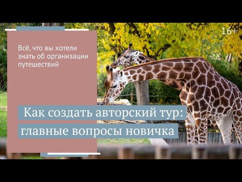 Всё, что нужно знать новичку-организатору о создании тура //16+