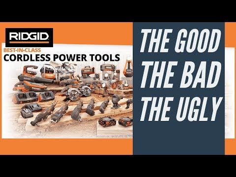 Ridgid Tools: The Good, The Bad & The Ugly