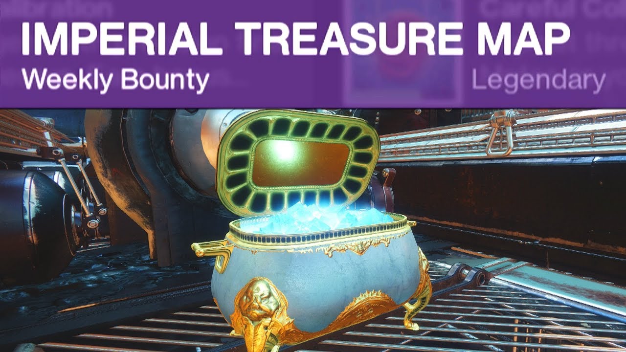 Destiny 2 Imperial Treasure Map Legion's Anchor in the European
