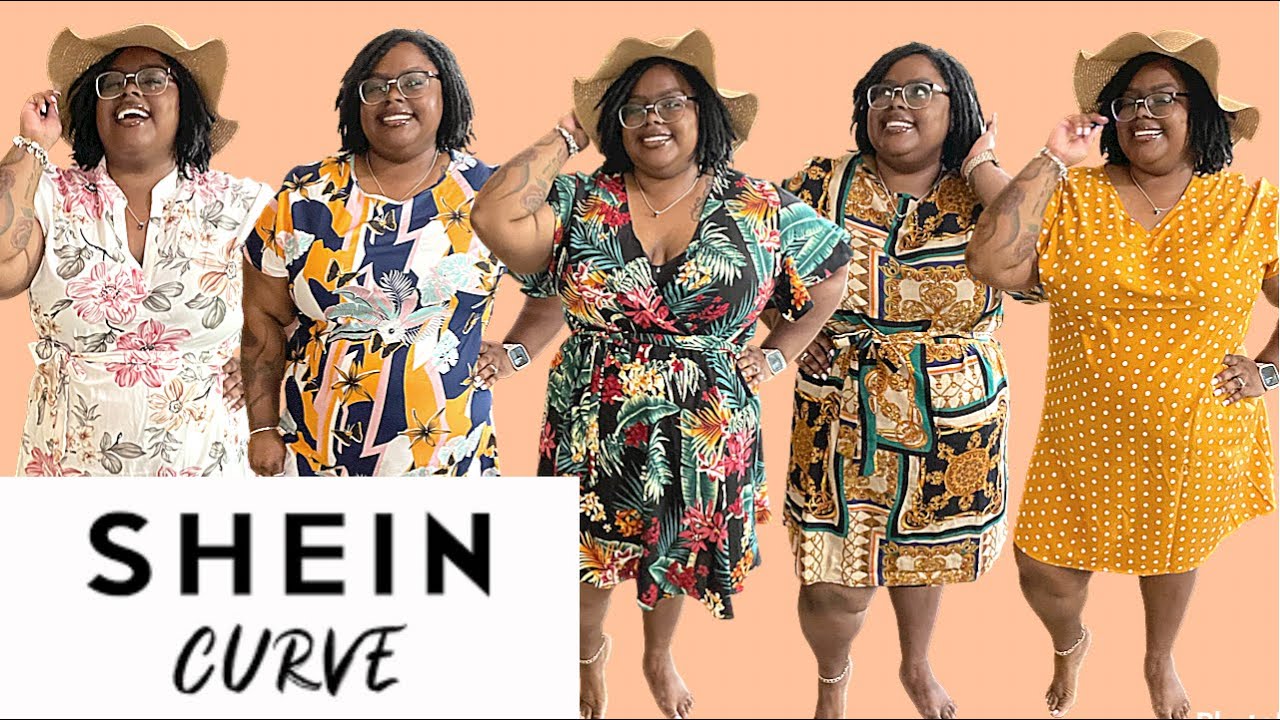 SHEIN SUMMER DRESS HAUL 2022 PLUS SIZE | PLUS SIZE TRY ON HAUL | PLUS ...