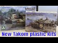Preview New Takom 1/35 plastic model kits Stug III  G ,  and M60A1