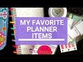 My Top 12 Favorite Planner Items | Happy Planner