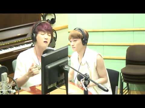 130626 Sukira - Baekhyun & Chen 빨래 Live