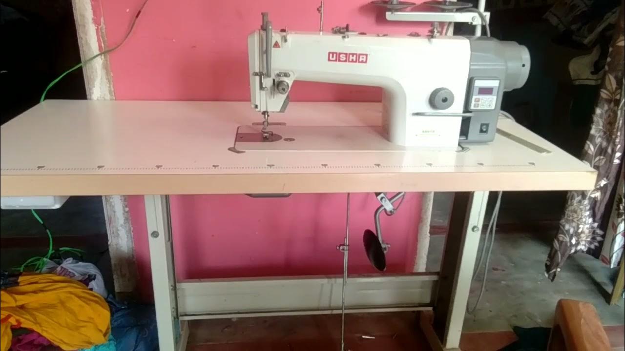 usha 8801e industrial sewing machine YouTube