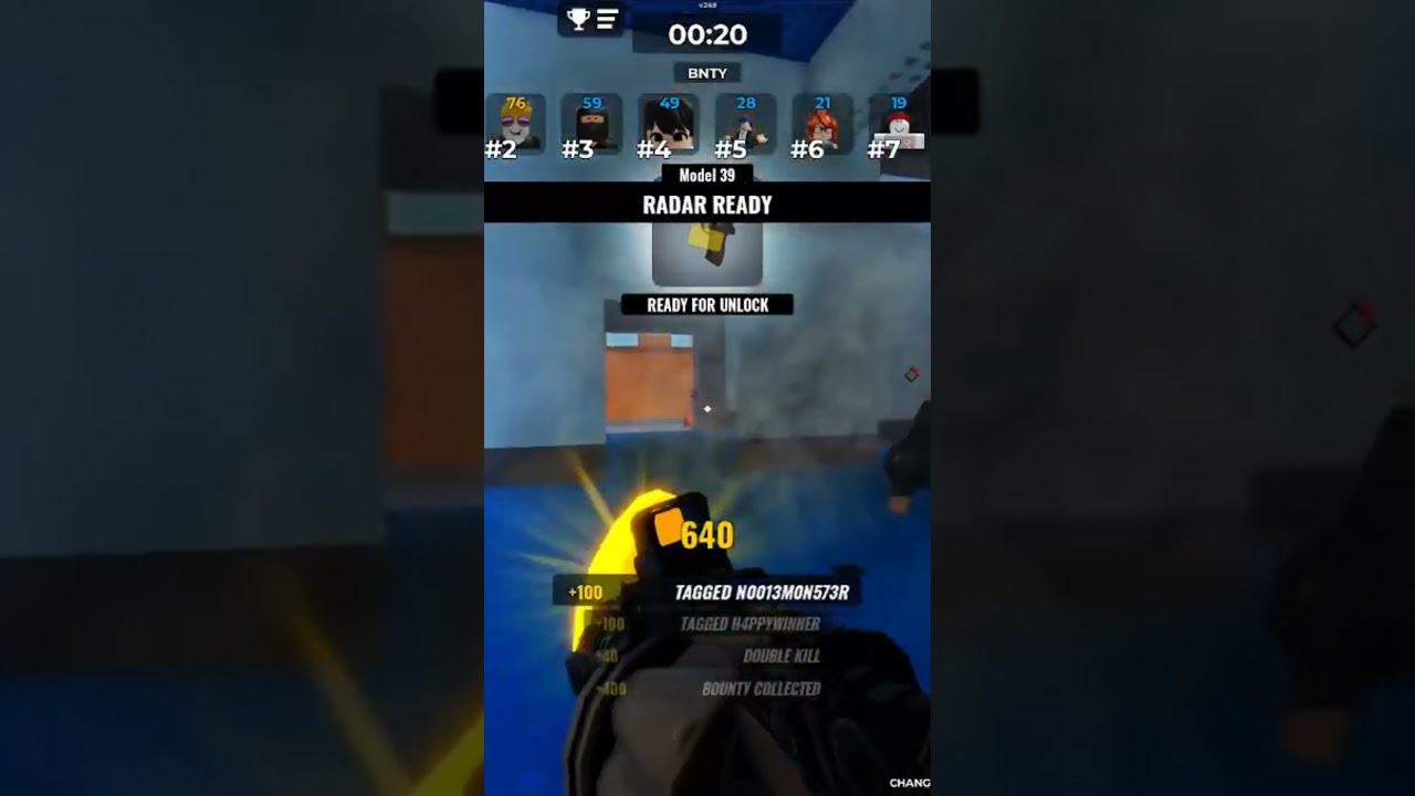 Splash Damage at Gunfight Arena 