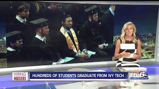 Hundreds of students graduate from Ivy Tech screenshot 5