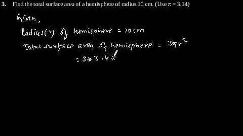 CBSE Class-9 Maths NCERT solution - Surface Areas And Volumes - Exercise 13.4 - Problem 3