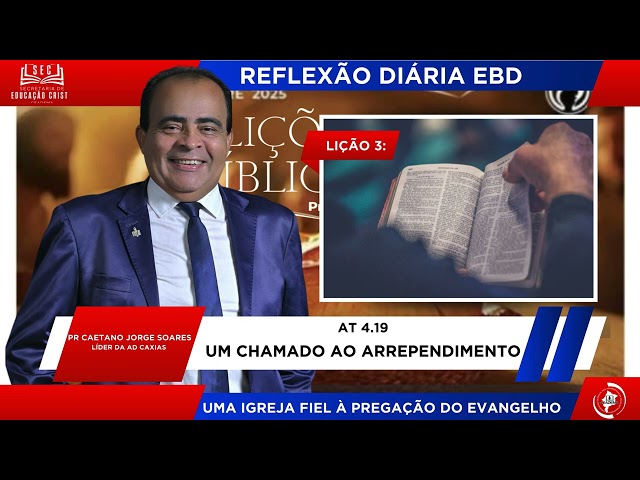 Reflexão Diária EBD 18-07-2025