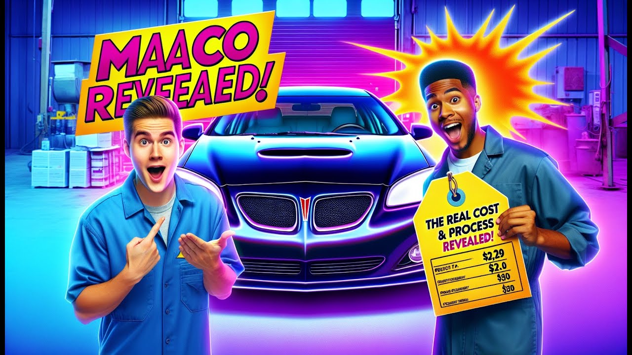 Hood Paint at Maaco The Real Cost & Process Revealed! YouTube