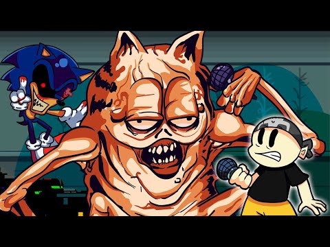 ГАРФИЛД.EXE - ТЫ ПОЁШЬ, А ОН ПУГАЕТ ► Friday Night Funkinu0027 vs. Gorefield, vs. Tailu0027s Halloween