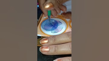 how to make Spirograph at Home #short #spirograph #trending #ytshorts #youtube #spirographartsworld
