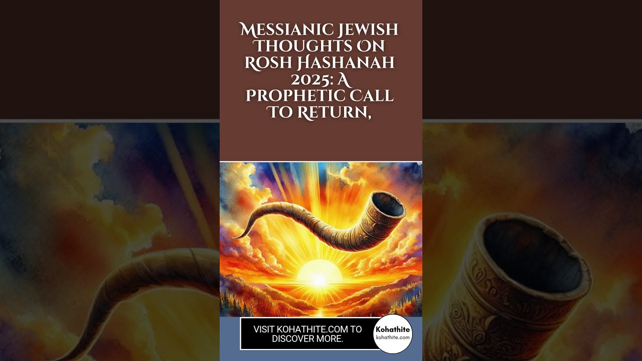 Messianic Jewish Thoughts On Rosh Hashanah 2025 A Prophetic Call To Return Remember And Rejoice