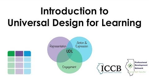 Introduction to Universal Design for Learning (UDL)