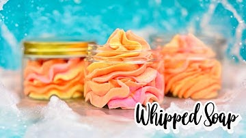 The Fluffiest Whipped Soap Recipe Ever!  Soap Whips Up 4X