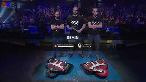 Battle Robots - SUBZERO vs GEMINI - #battlerobots #perangrobot
