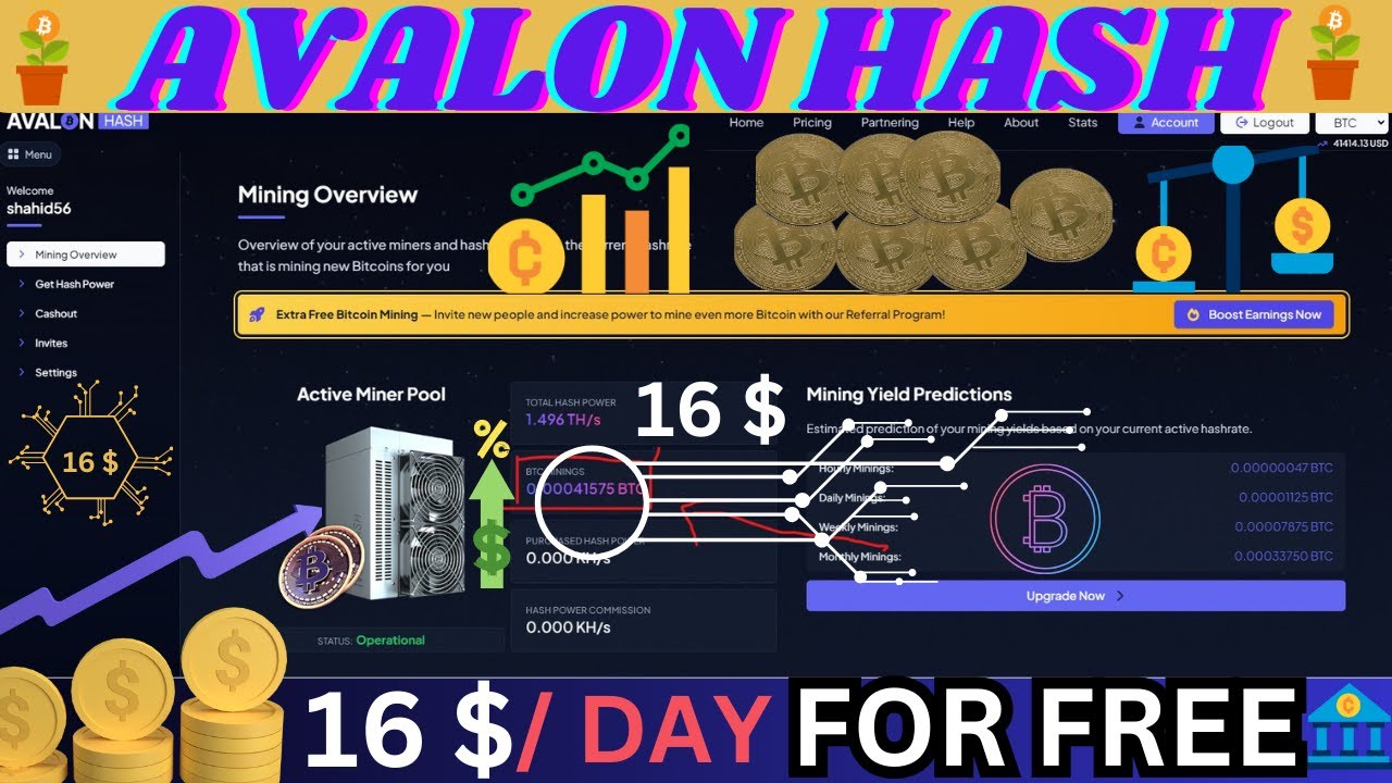 AVALON HASH Mining || avalon hash real or fake || avalonhash
