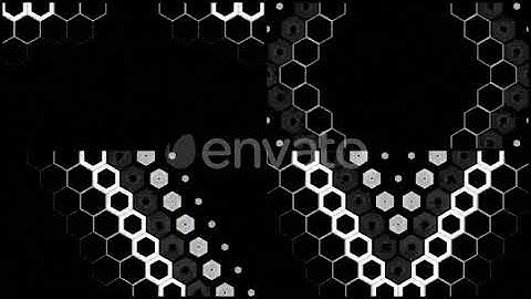 Hexagon Elements (4K Set 2) | Motion Graphics - Envato elements