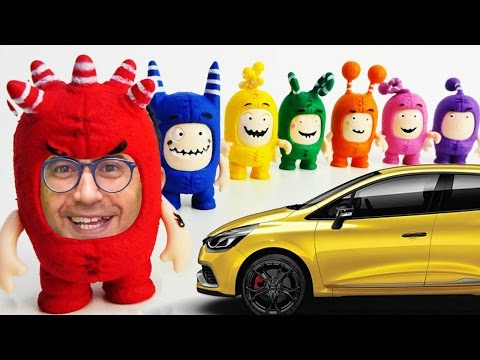 Oddbods oyuncakları ile oyun parkında eğleniyoruz