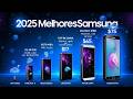 Melhores Celulares Samsung 2025: Do Mais Barato ao Top de Linha!