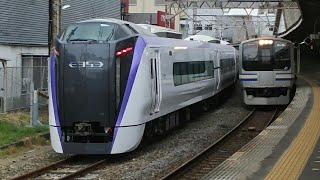 【JR東日本】E353系S109編成、出場@逗子の様子