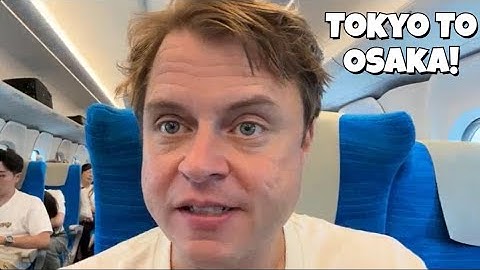 Leaving Tokyo Behind: A New Journey Begins in Osaka