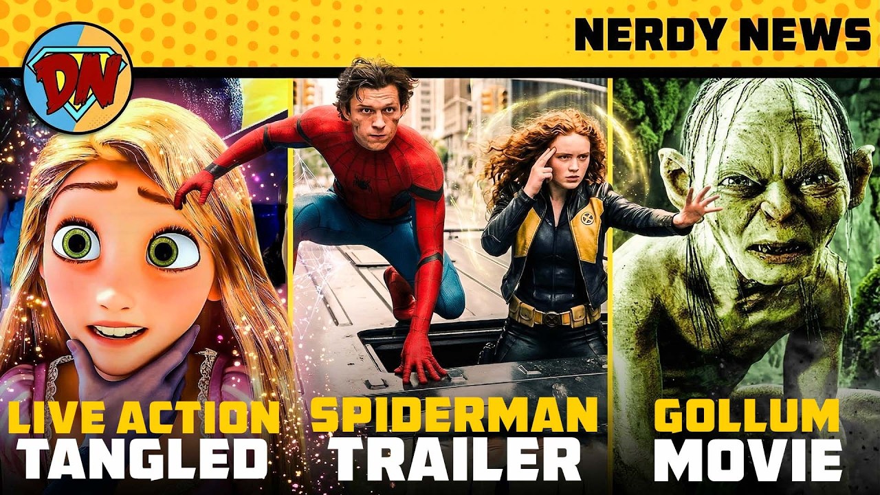 Spiderman Brand New Day Trailer, One Piece is Here, Doomsday, Gollum Movie | Nerdy News 407