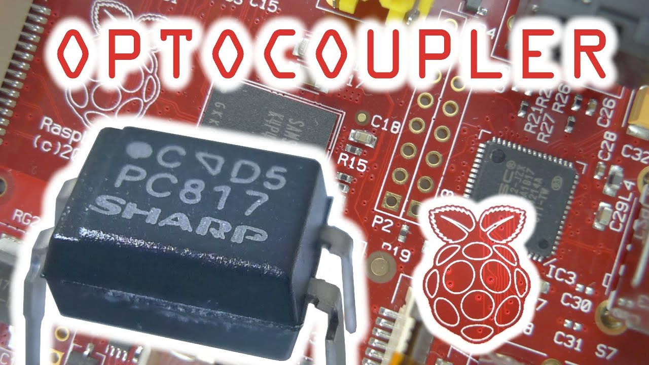Using Optocouplers with the Raspberry Pi - YouTube