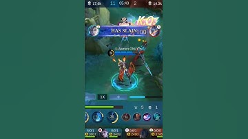 Aamon Damage Build One Shot subscribe please 🙏 channel support #mobilelegends#aamon#indonesia #hyper