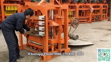 QTJ4 35B concrete hollow block machine
