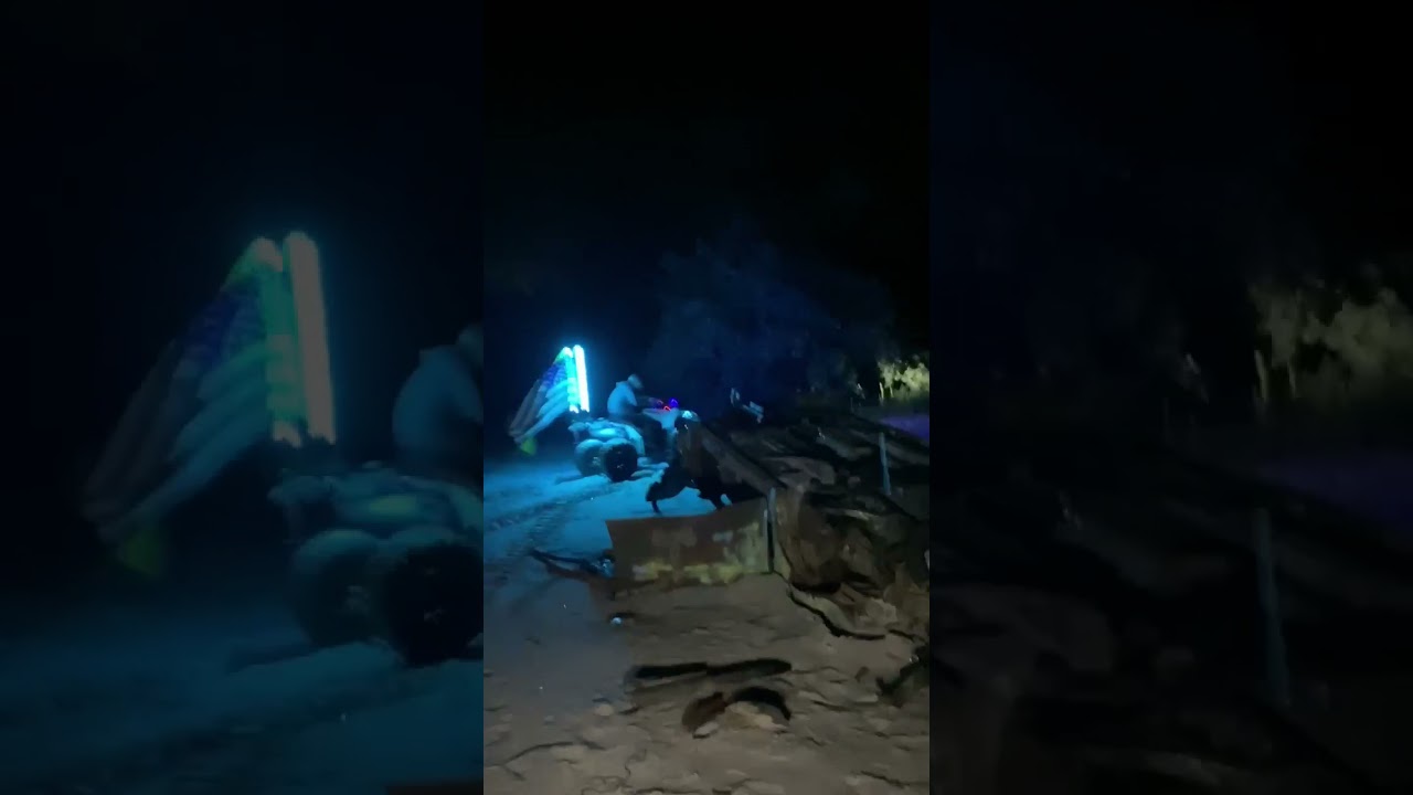 my 2020 king quad  400 4x4 led lights just need rims and  that lift