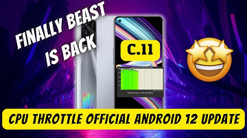 Realme X7 Max Cpu Throttle Test After C.11 Update | Best performance on Realme 3.0???