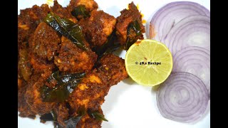 Chicken Ghee Roast Recipe | Mangalorean Style Chicken | Chicken Dry Roast | By shraddha kirasur