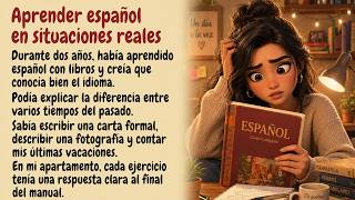 Aprendí español con libros, pero nadie hablaba así | Spanish Listening Practice (B1) screenshot 1
